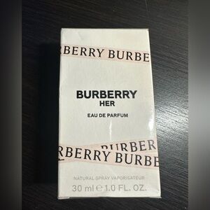 New In Box Unopened Burberry HER EAU DE PARFUM 1.0 FL OZ
